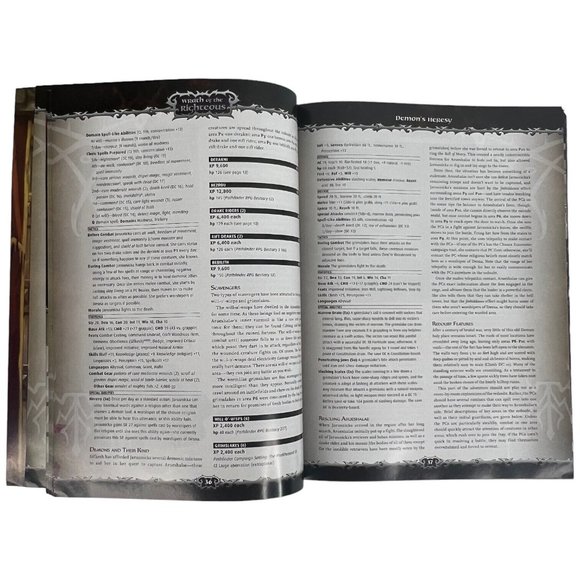 Pathfinder Adventure Path Wrath of the Righteous Demons Heresy Part 3 #75 Book - Picture 7 of 10